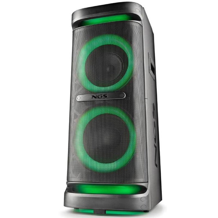 NGS Wild Space 2 Altavoz DJ Portátil Bluetooth 5.3 400W RMS Negro